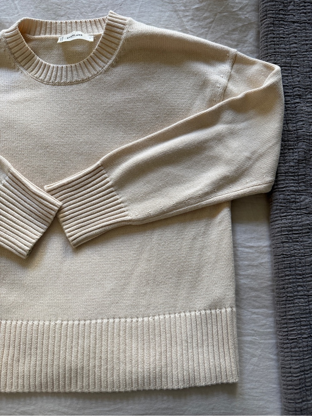 Everlane Boxy Sweater (Canvas) - Picture 5 of 6
